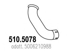 ASSO 510.5078 išleidimo kolektorius
5006210988