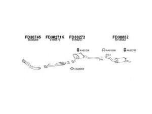 VENEPORTE 300463 išmetimo sistema
