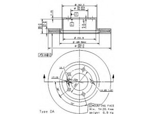 BRECO BS 8565 stabdžių diskas 
 Stabdžių sistema -> Diskinis stabdys -> Stabdžių diskas
34116764641, 34116854997