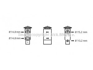 AVA QUALITY COOLING FT1306 išsiplėtimo vožtuvas, oro kondicionavimas 
 Oro kondicionavimas -> Vožtuvai
46721108, 46721906, 46721108, 46721906