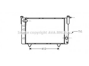 AVA QUALITY COOLING PE2072 radiatorius, variklio aušinimas
130924, 1309G4