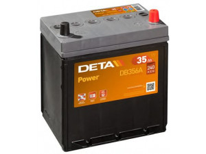 DETA DB356A starterio akumuliatorius; starterio akumuliatorius 
 Elektros įranga -> Akumuliatorius
E3710-05035, E3710-05035