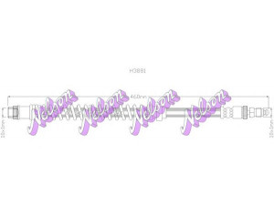 Brovex-Nelson H3881 stabdžių žarnelė 
 Stabdžių sistema -> Stabdžių žarnelės
480642, 480646, 480652, 481632