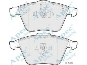 APEC braking PAD1420 stabdžių trinkelių rinkinys, diskinis stabdys 
 Techninės priežiūros dalys -> Papildomas remontas
1368558, 4N512K021AB, B3YF3323Z