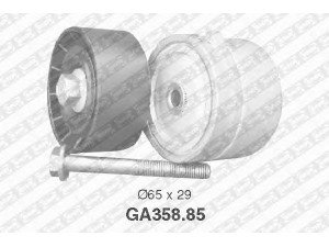 SNR GA358.85 įtempiklio skriemulys, V formos rumbuotas diržas 
 Diržinė pavara -> V formos rumbuotas diržas/komplektas -> Įtempiklio skriemulys
46546374, 55180011, 60815188, 71747798