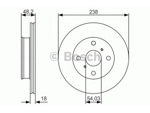 BOSCH 0 986 479 R75 stabdžių diskas 
 Dviratė transporto priemonės -> Stabdžių sistema -> Stabdžių diskai / priedai
43512 12250, 43512 12290, 43512 12300