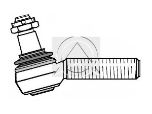 SIDEM 62531 skersinės vairo trauklės galas
1 357 674