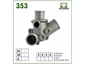MTE-THOMSON 353.80 termostatas, aušinimo skystis 
 Aušinimo sistema -> Termostatas/tarpiklis -> Thermostat
46431723, 5999818, 60812296, 7589824