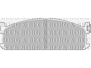 BORG & BECK BBP1075 stabdžių trinkelių rinkinys, diskinis stabdys 
 Techninės priežiūros dalys -> Papildomas remontas
94130145, 94337740, 94337742, 4320842