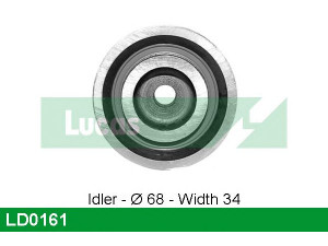 LUCAS ENGINE DRIVE LD0161 įtempiklio skriemulys, paskirstymo diržas
60603056, 60813311