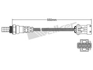 WALKER PRODUCTS 250-24841 lambda jutiklis 
 Variklis -> Variklio elektra
1618AN, 1618HC, 1618Z6, 1618Z7