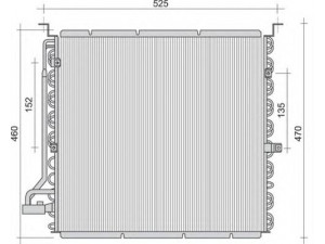 MAGNETI MARELLI 350203455000 kondensatorius, oro kondicionierius 
 Oro kondicionavimas -> Kondensatorius
64538398181