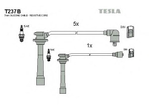 TESLA T237B uždegimo laido komplektas 
 Kibirkšties / kaitinamasis uždegimas -> Uždegimo laidai/jungtys
0K558-18-140B, 0K95H-18-14XA