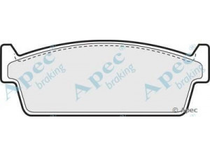 APEC braking PAD643 stabdžių trinkelių rinkinys, diskinis stabdys 
 Techninės priežiūros dalys -> Papildomas remontas
4406010V85, 4406041L85, 4406044F85