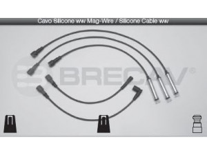 BRECAV 09.528 uždegimo laido komplektas 
 Kibirkšties / kaitinamasis uždegimas -> Uždegimo laidai/jungtys
16 12 530, 16 12 551, 90 421 759