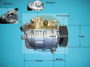 AUTO AIR GLOUCESTER 14-9750 kompresorius, oro kondicionierius 
 Oro kondicionavimas -> Kompresorius/dalys
4E0260805C