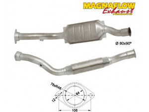 MAGNAFLOW 86060 katalizatoriaus keitiklis 
 Išmetimo sistema -> Katalizatoriaus keitiklis
1705P0
