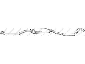 BOSAL 292-835 vidurinis duslintuvas 
 Išmetimo sistema -> Duslintuvas
8 52 179, 90128440, 90169931, 8 52 179