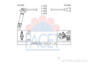 FACET 4.9819 uždegimo laido komplektas 
 Kibirkšties / kaitinamasis uždegimas -> Uždegimo laidai/jungtys
22451-AA660, 22451-AA661, 22451-AA780