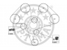 OPTIMAL SK-1508 paskirstymo diržo komplektas 
 Techninės priežiūros dalys -> Papildomas remontas
06 36 671, 06 36 728, 91 20 501