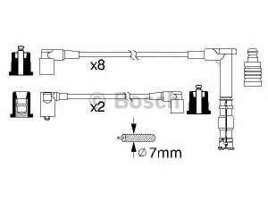 BOSCH 0 986 356 315 uždegimo laido komplektas 
 Kibirkšties / kaitinamasis uždegimas -> Uždegimo laidai/jungtys