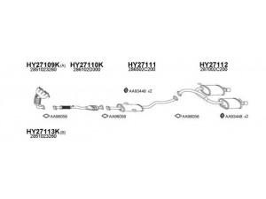 VENEPORTE 270030 išmetimo sistema