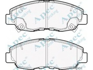 APEC braking PAD1848 stabdžių trinkelių rinkinys, diskinis stabdys 
 Techninės priežiūros dalys -> Papildomas remontas
45022TR3A00