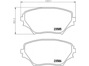 HELLA 8DB 355 009-741 stabdžių trinkelių rinkinys, diskinis stabdys 
 Techninės priežiūros dalys -> Papildomas remontas
0446542070, 0446542071, 0446542080