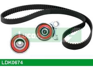 LUCAS ENGINE DRIVE LDK0674 paskirstymo diržo komplektas 
 Techninės priežiūros dalys -> Papildomas remontas