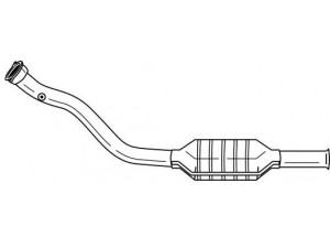 AKS DASIS SG46127 katalizatoriaus keitiklis