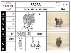 EAI 56233 kintamosios srovės generatorius
