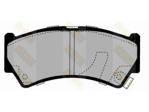 Brake ENGINEERING PA1610 stabdžių trinkelių rinkinys, diskinis stabdys 
 Techninės priežiūros dalys -> Papildomas remontas
5581064G00, 5581064G00000, 5581064G01