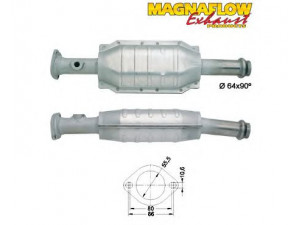 MAGNAFLOW 86342 katalizatoriaus keitiklis 
 Išmetimo sistema -> Katalizatoriaus keitiklis
7700796097
