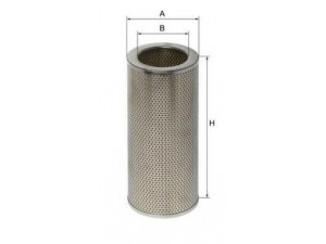 UNIFLUX FILTERS XH733 alyvos filtras