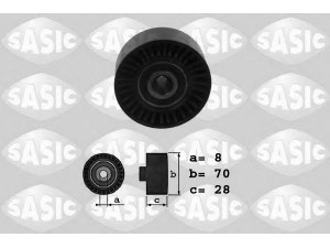 SASIC 1626038 kreipiantysis skriemulys, V formos rumbuotas diržas 
 Diržinė pavara -> V formos rumbuotas diržas/komplektas -> Laisvasis/kreipiamasis skriemulys
03G145276, 03G145276