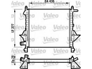 VALEO 732051 radiatorius, variklio aušinimas 
 Aušinimo sistema -> Radiatorius/alyvos aušintuvas -> Radiatorius/dalys
7701045212, 7701499800