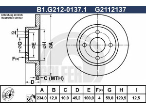 GALFER B1.G212-0137.1 stabdžių diskas 
 Dviratė transporto priemonės -> Stabdžių sistema -> Stabdžių diskai / priedai
40206-5F001, 40206-5F003