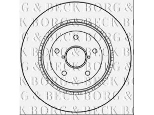 BORG & BECK BBD5252 stabdžių diskas 
 Stabdžių sistema -> Diskinis stabdys -> Stabdžių diskas
26700FE050