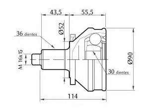 KOSHIMO 1860.0068010 jungčių komplektas, kardaninis velenas 
 Ratų pavara -> Sujungimai/komplektas
6Q0498099E, 6Q0498099E, 6Q0498099E