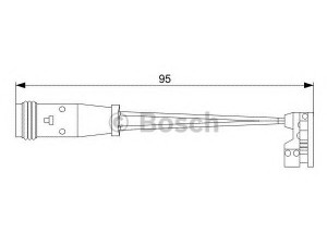 BOSCH 1 987 473 006 įspėjimo kontaktas, stabdžių trinkelių susidėvėjimas 
 Stabdžių sistema -> Susidėvėjimo indikatorius, stabdžių trinkelės
164 540 10 17, 220 540 15 17, A 164 540 10 17