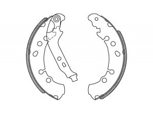 OPEN PARTS BSA2230.00 stabdžių trinkelių komplektas 
 Techninės priežiūros dalys -> Papildomas remontas
044950D040, 044950D040, 044950D090