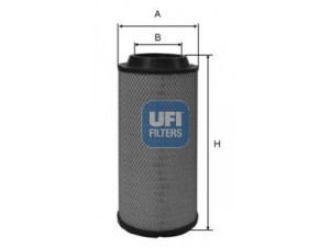 UFI 27.506.00 oro filtras 
 Techninės priežiūros dalys -> Techninės priežiūros intervalai
4624082223, 01180867, 04415901