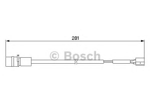 BOSCH 1 987 474 924 įspėjimo kontaktas, stabdžių trinkelių susidėvėjimas 
 Stabdžių sistema -> Susidėvėjimo indikatorius, stabdžių trinkelės
944 612 211 00, 944 612 211 02