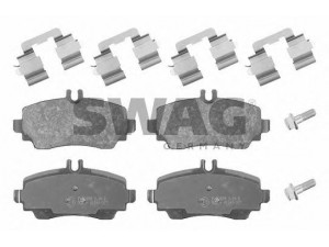 SWAG 10 91 6374 stabdžių trinkelių rinkinys, diskinis stabdys 
 Techninės priežiūros dalys -> Papildomas remontas
168 420 00 20, 168 420 12 20, 168 420 15 20