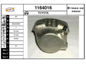 SNRA 1164016 stabdžių apkaba
4773012020