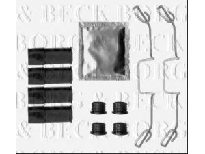 BORG & BECK BBK1496 priedų komplektas, diskinių stabdžių trinkelės 
 Stabdžių sistema -> Diskinis stabdys -> Stabdžių dalys/priedai
7M3 615 269