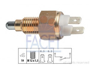 FACET 7.6011 jungiklis, atbulinės eigos žibintas 
 Elektros įranga -> Šviesų jungikliai/relės/valdymas -> Šviesų jungiklis/svirtis
12 39 260, 90 069 100, 90069100