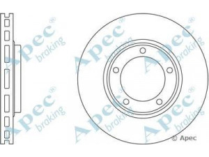 APEC braking DSK2406 stabdžių diskas
MB895464, 581294A000