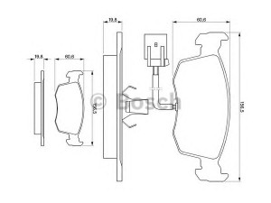 BOSCH 0 986 424 352 stabdžių trinkelių rinkinys, diskinis stabdys 
 Techninės priežiūros dalys -> Papildomas remontas
1022078, 1097769, 1145456, 6687176