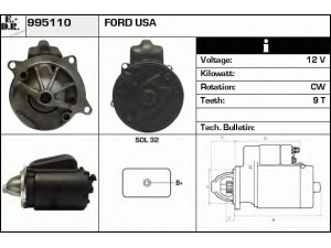 EDR 995110 starteris
D12F11001AA, D12F11001AB, D1FF11001AA